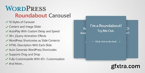 CodeCanyon - Roundabout v1.2 - WordPress Carousel Slider Plugin - 5292153
