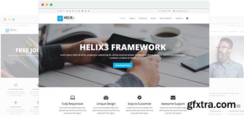 JoomShaper - Helix3 v1.9 - Best Template Framework for Joomla
