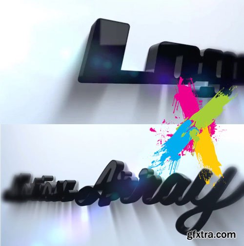Glossy Logo Reveal - After Effects