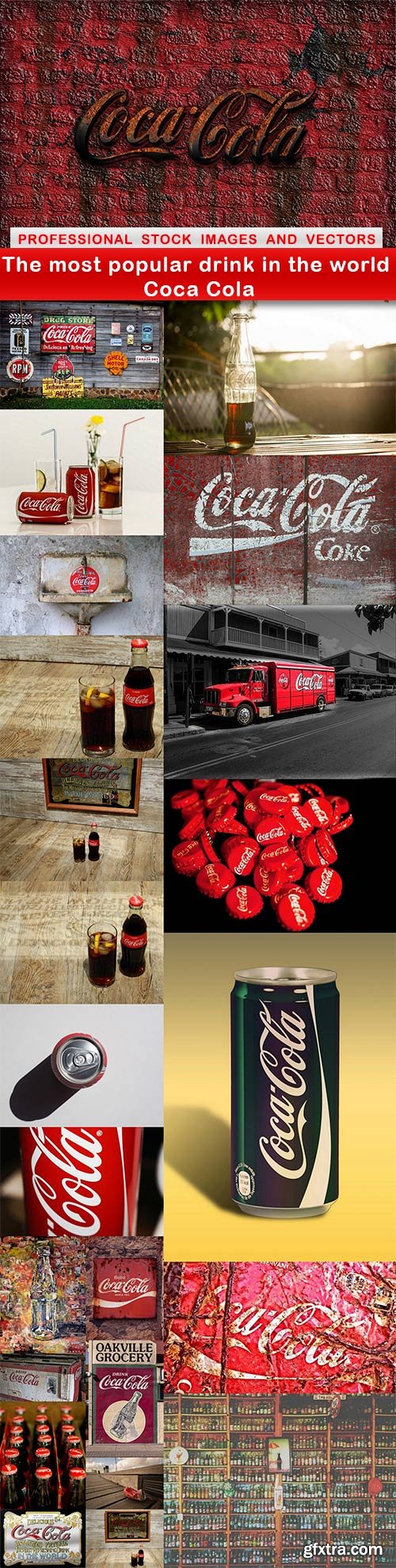 The most popular drink in the world Coca Cola - 24 UHQ JPEG