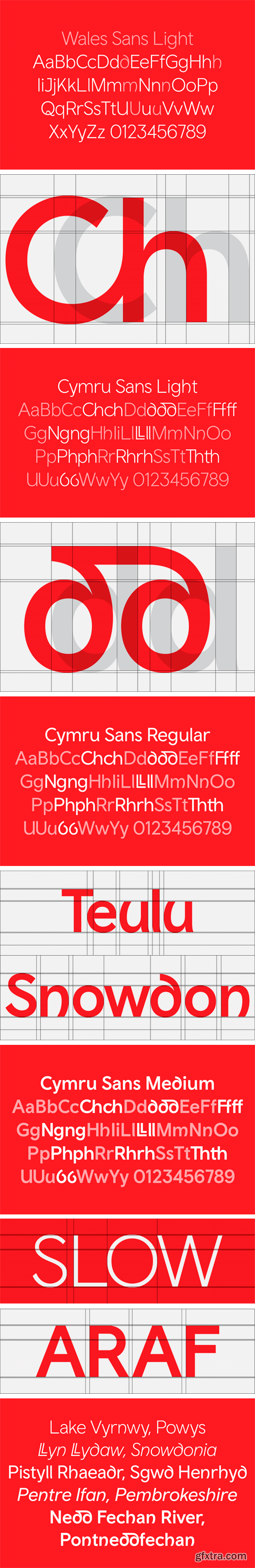 Wales Font Family