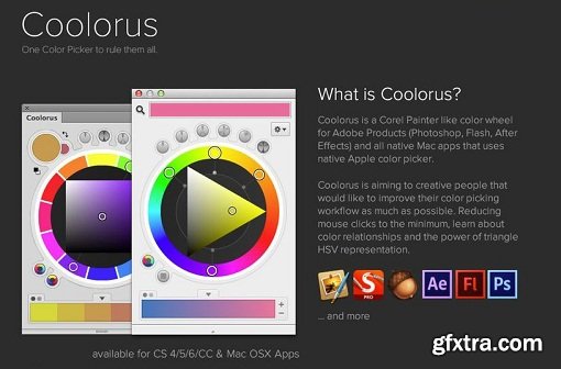 Coolorus v2.5.9.469 for Adobe Photoshop CC 2018 (macOS)