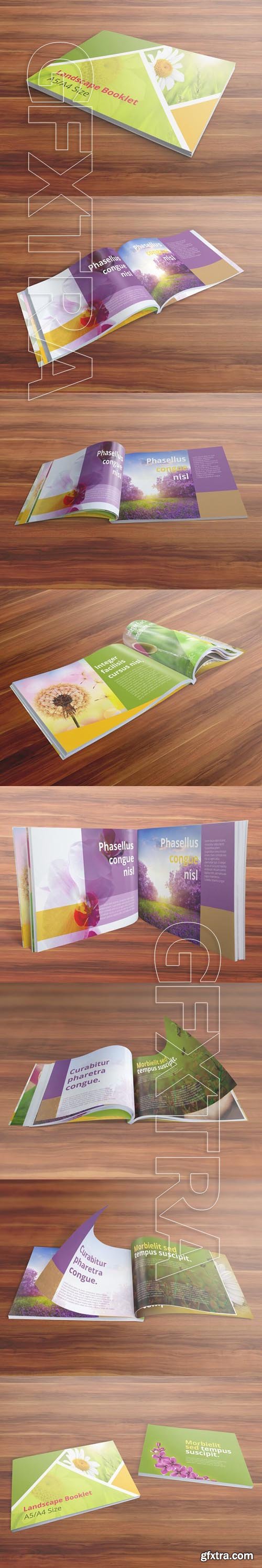 CM - Booklet Mockups – A5 A4 Size 1393943