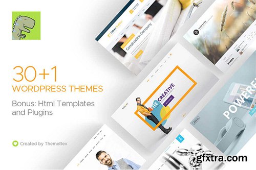 31 WordPress Themes + Bonus Elements from ThemeRex