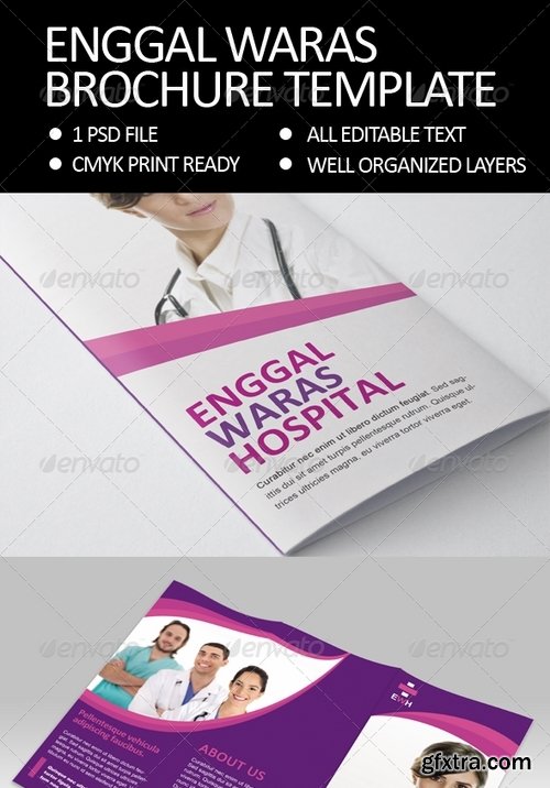 GraphicRiver - Medical Trifold Brochure Template 6589771