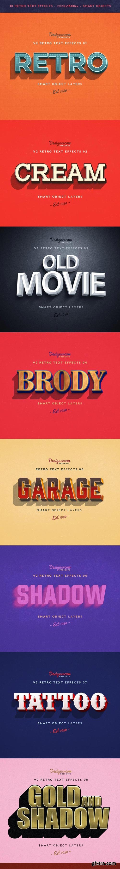 GraphicRiver - Retro Text Effects 02 - 19703277