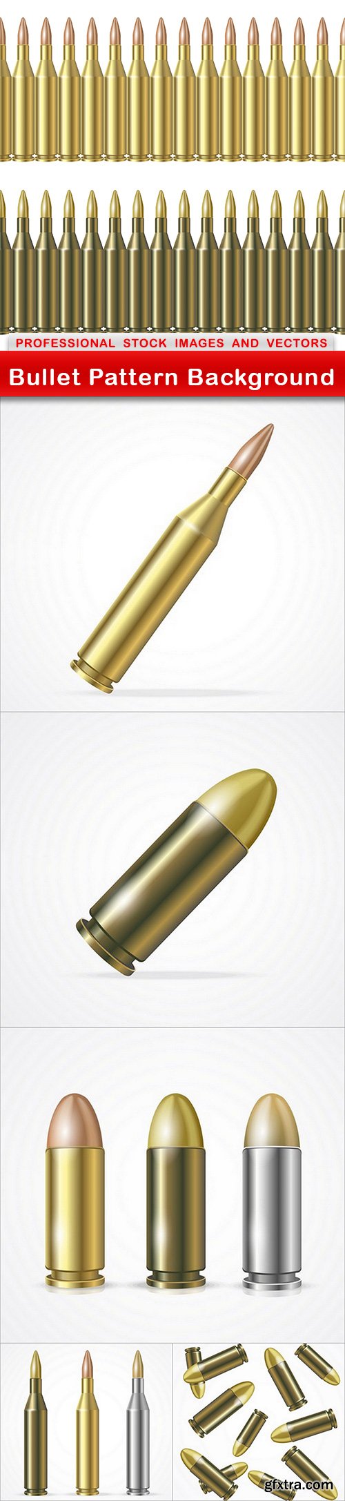 Bullet Pattern Background - 6 EPS