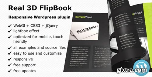 CodeCanyon - Real3D v2.35 - FlipBook WordPress Plugin - 6942587