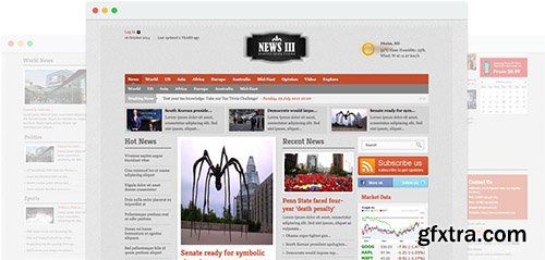 JoomShaper - News - III v1.2 - Premium Newspaper Joomla Template