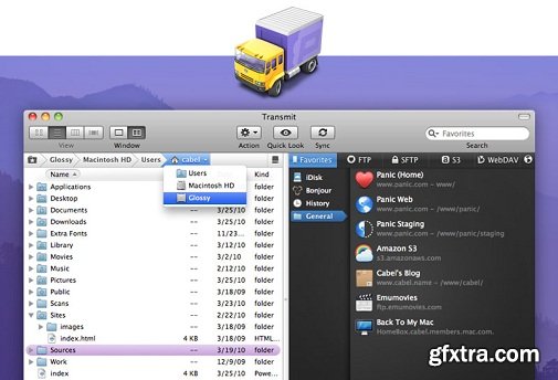Transmit 5.0b6 (Mac OS X)