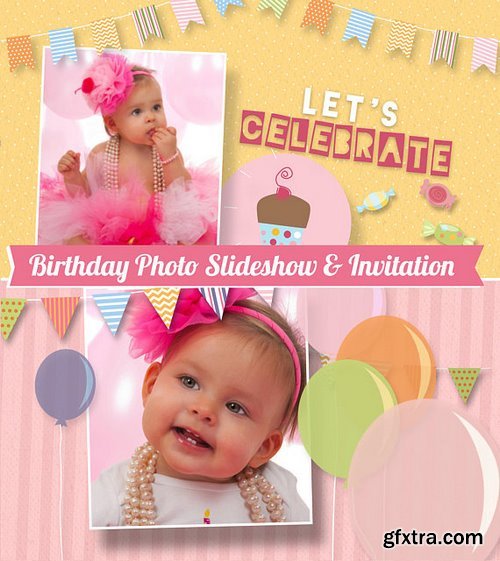 Birthday Wishes Girl - Project for After Effects Template