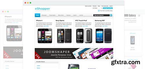 JoomShaper - Eshopper v1.0 - Joomla Ecommerce Solution