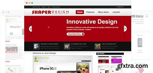 JoomShaper - Design v1.5 - Web 2.0 Joomla Template