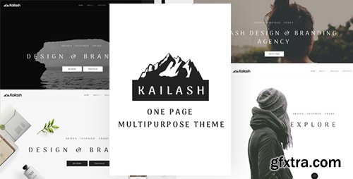 ThemeForest - Kailash - Minimal Versatile Multi-Concept One page Theme (Update: 17 September 16) - 17156478