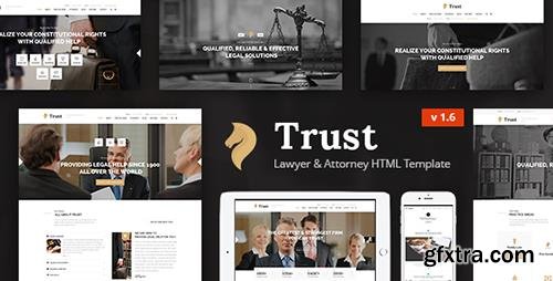 ThemeForest - Trust v1.6 - Lawyer & Attorney Business HTML Template - 14805329