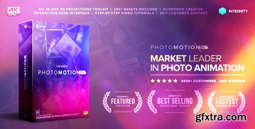 Videohive Photo Motion Pro - Professional 3D Photo Animator 13922688 (with 3 February 17 Update)