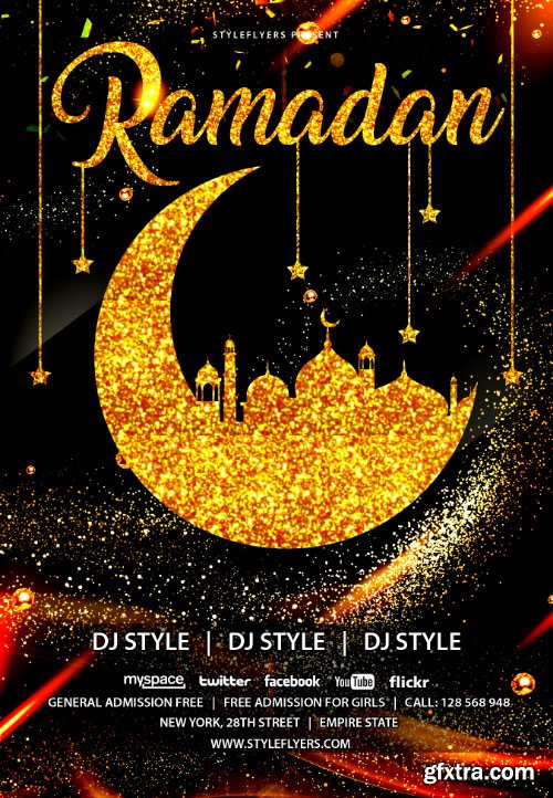 Ramadan PSD Flyer Template