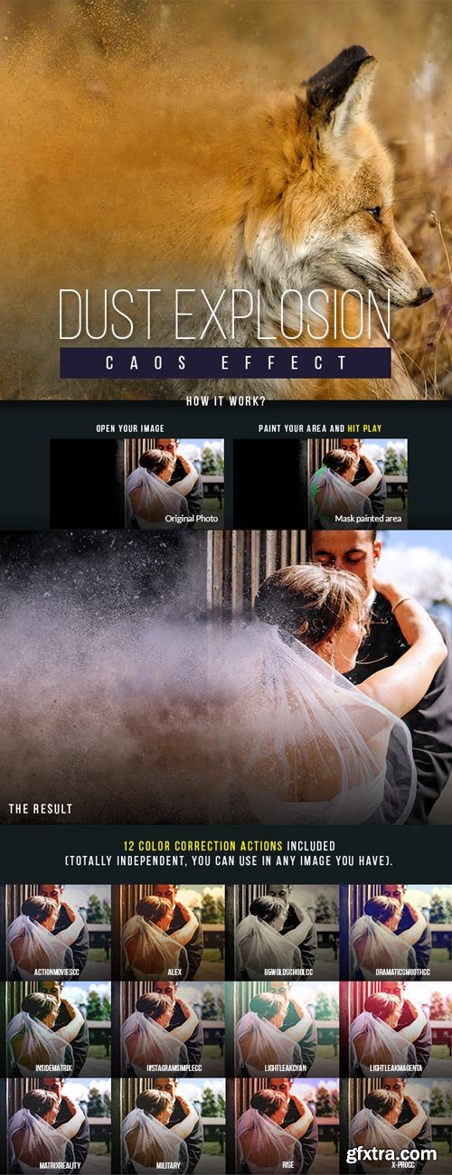 GraphicRiver - Dust Explosion Caos Effect - 19722477