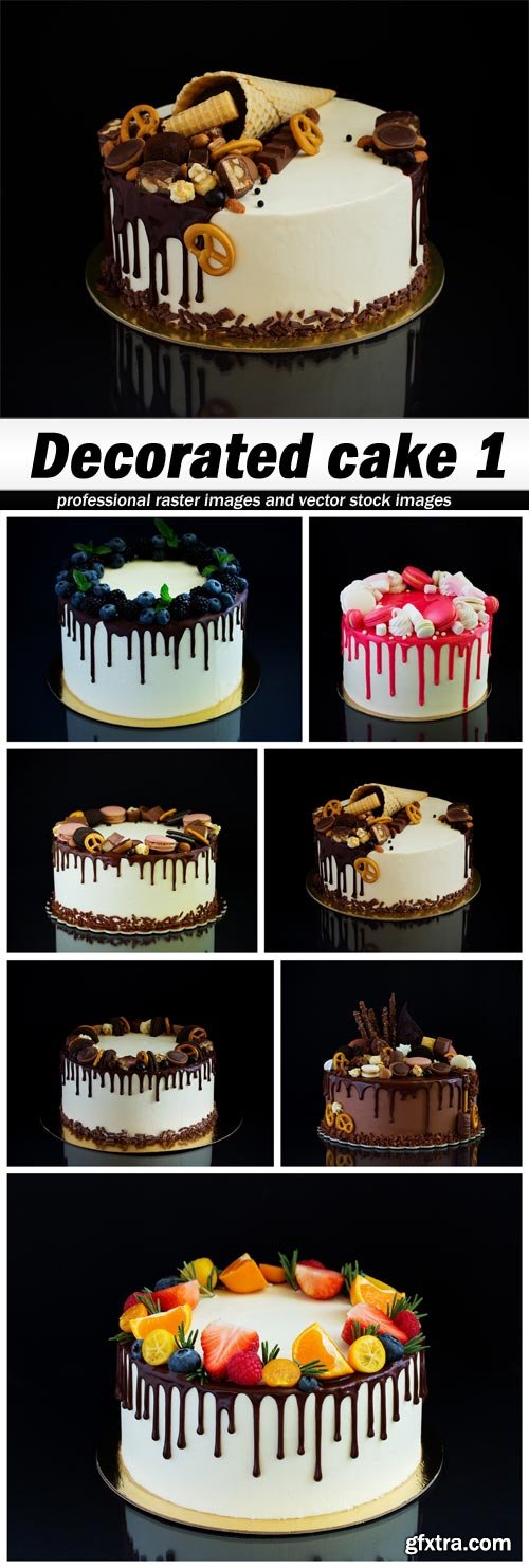 Decorated cake 1 - 7 UHQ JPEG