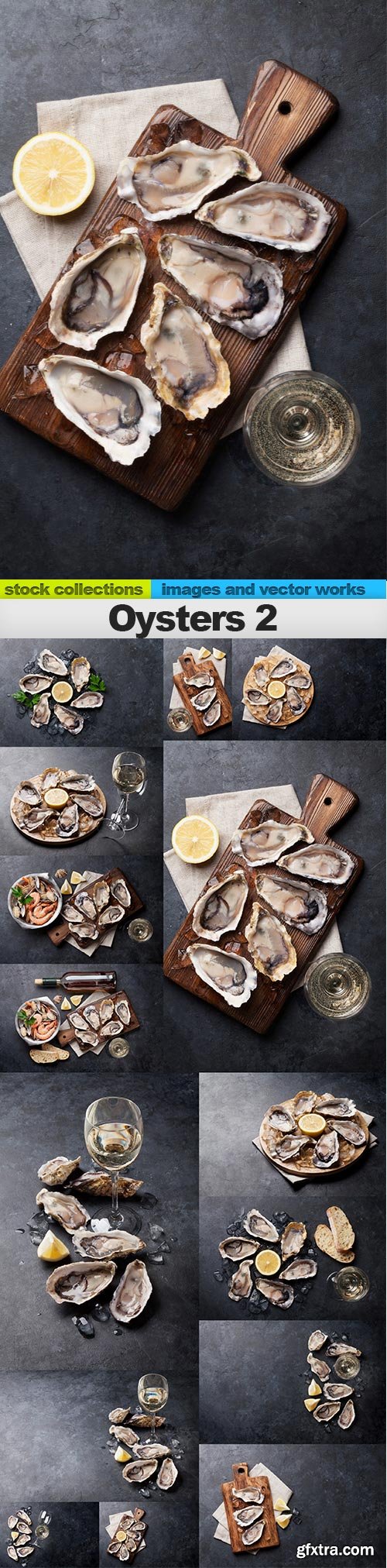 Oysters 2, 15 x UHQ JPEG
