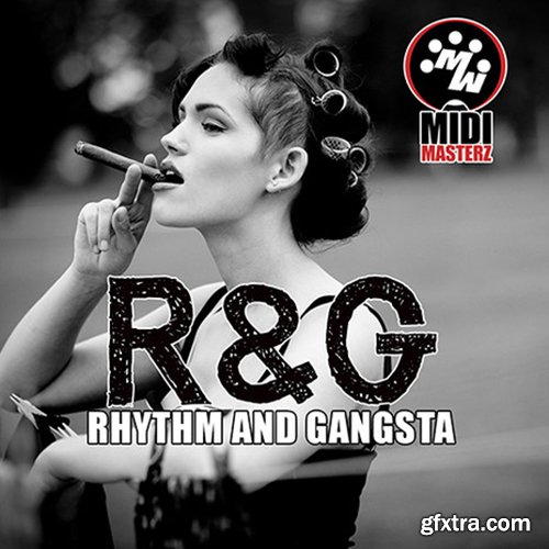 MIDI MASTERZ Rhythm & Gangsta Vol 1 WAV MiDi-Strike