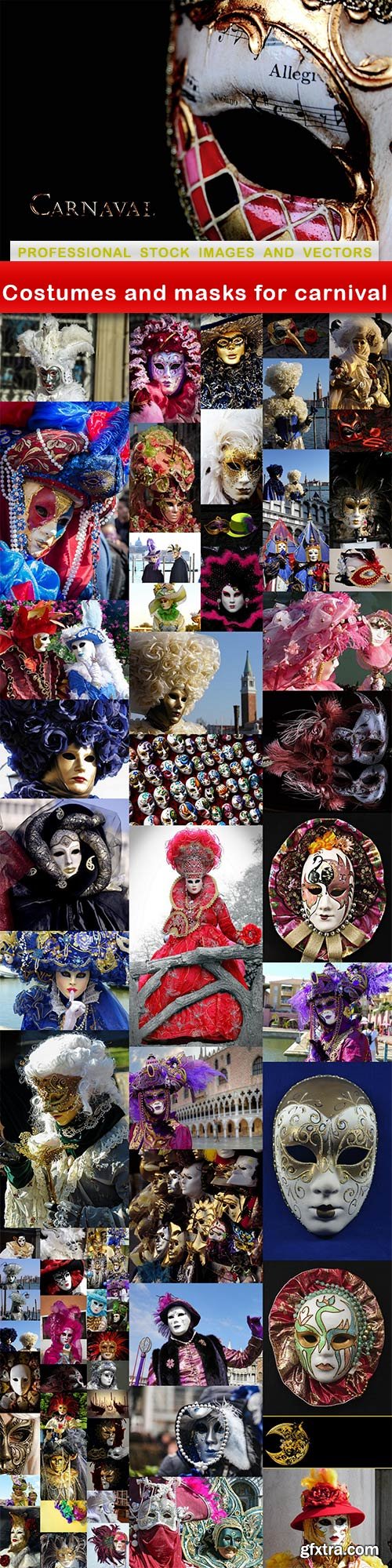 Costumes and masks for carnival - 73 UHQ JPEG