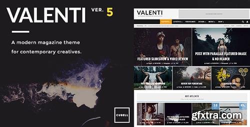 ThemeForest - Valenti v5.5.0 - WordPress HD Review Magazine News Theme - 5888961