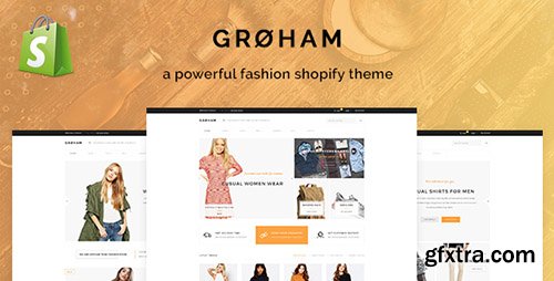 ThemeForest - Groham v1.0 - Fashion eCommerce Shopify Theme - 19221908