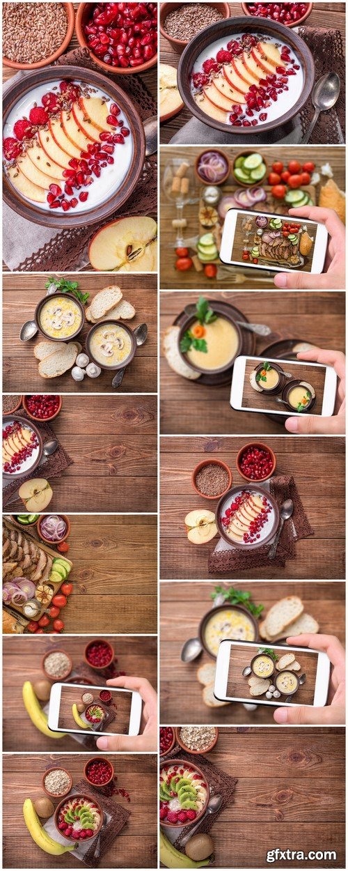 Photo of smartphone food close-up #2 12X JPEG