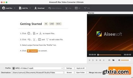 Aiseesoft Mac Video Converter Ultimate 9.0.18 Multilingual (Mac OS X)