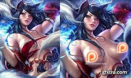 Gumroad - Sexy Ahri NSFW pack
