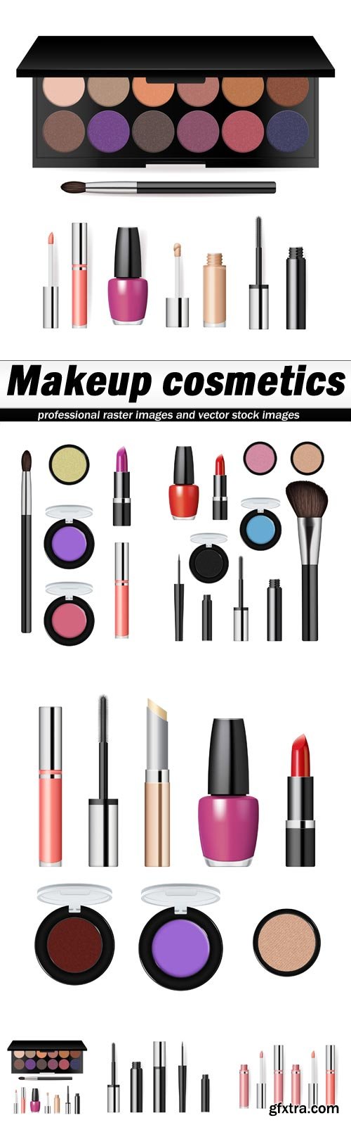 Makeup cosmetics - 6 EPS