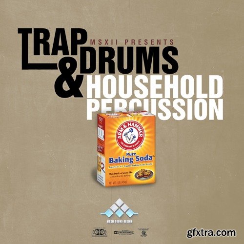 MSXII Sound Design Trap Drums And Household Percussion WAV-DISCOVER