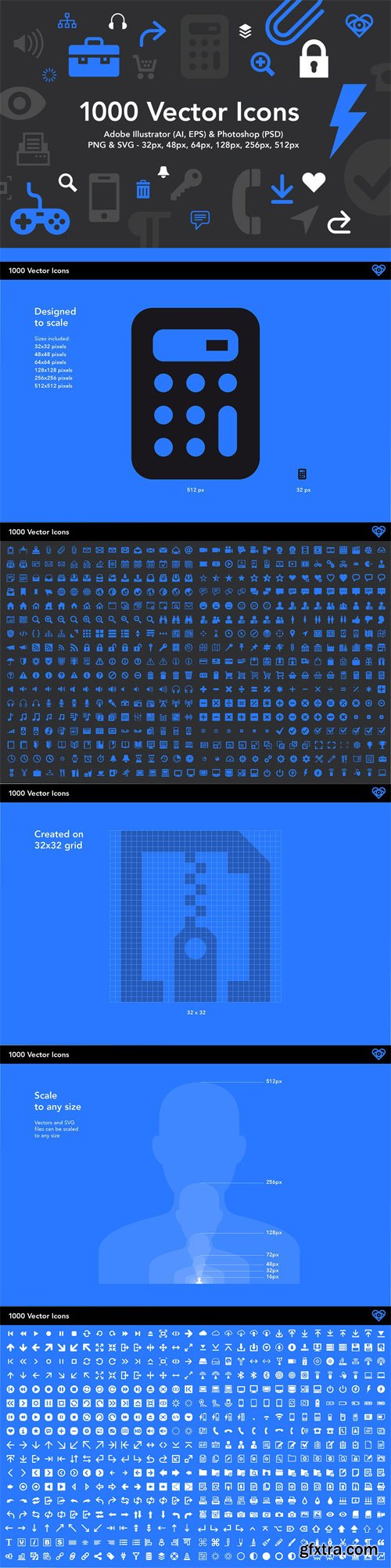 1000 Vector Icons