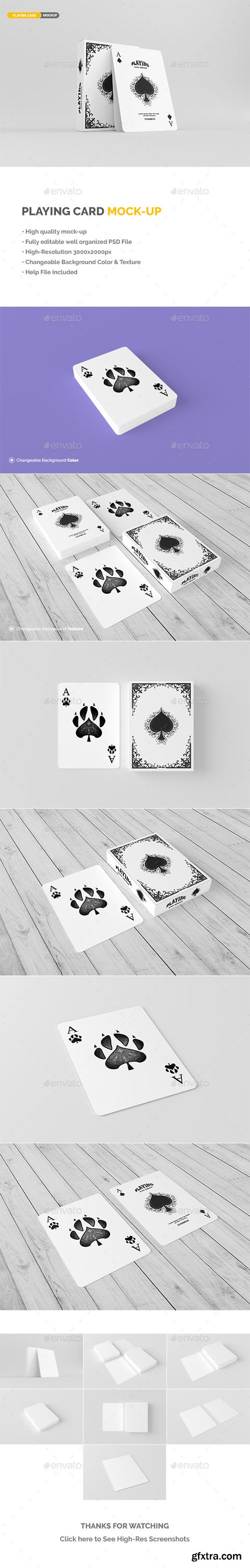 GR - Playing Cards Mockup 19863864
