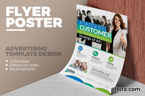 Graphicriver Elite | Corporate Advertising Flyer / Poster 10148464