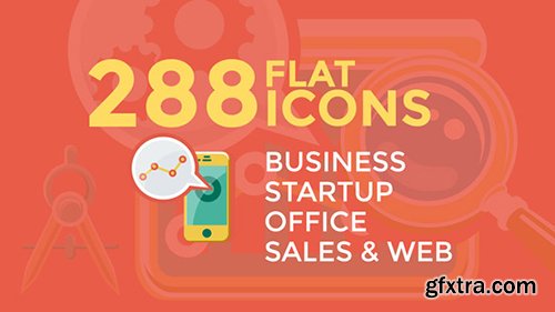 Videohive Business & Startup Flat Icons 15992053