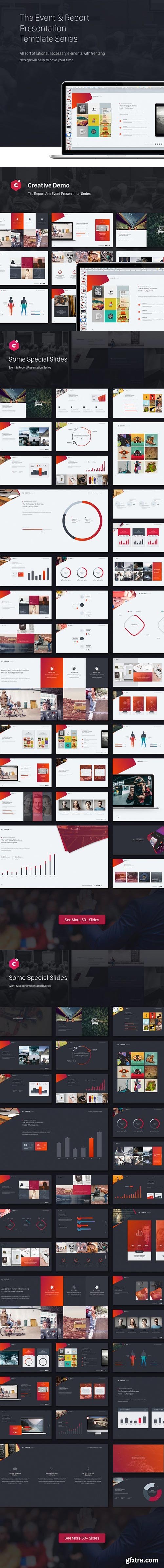 Graphicriver - Creative Powerpoint Theme Event Report Theme Series 19381870