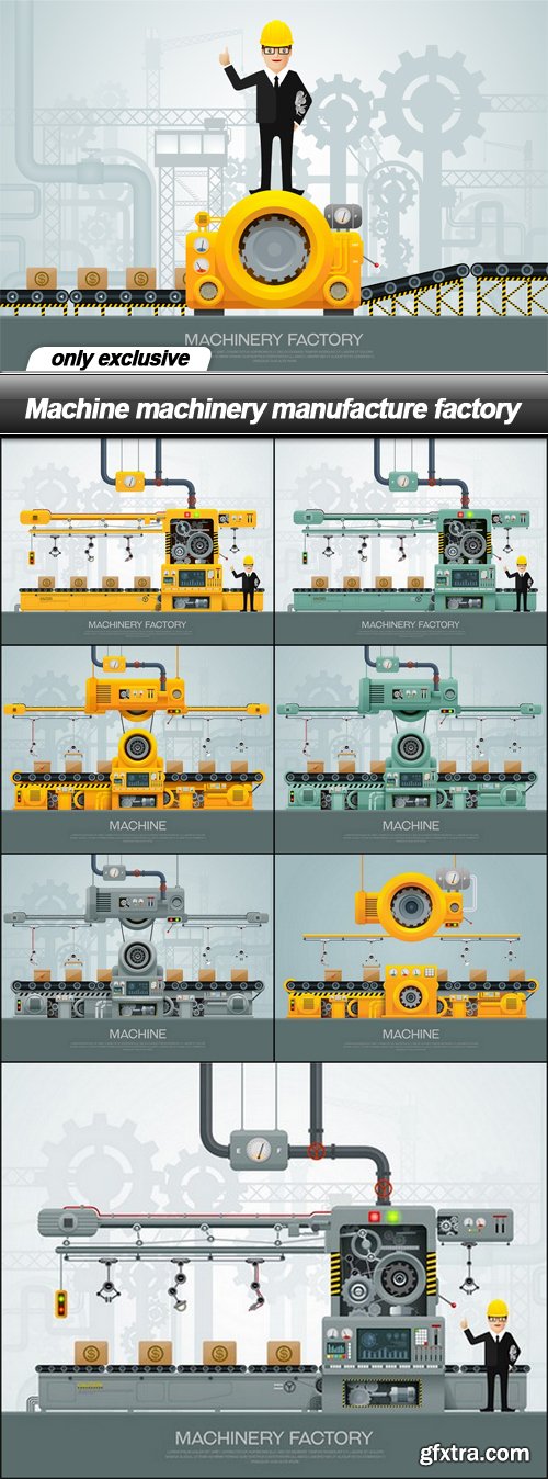 Machine machinery manufacture factory - 8 EPS