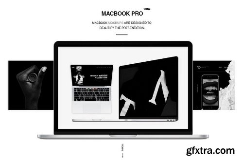 CreativeMarket Macbook Pro 2016 Mockups 1085279