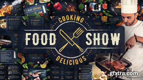 Videohive Cooking Delicious Food Show 16605706 (With 21 September 16 Update)