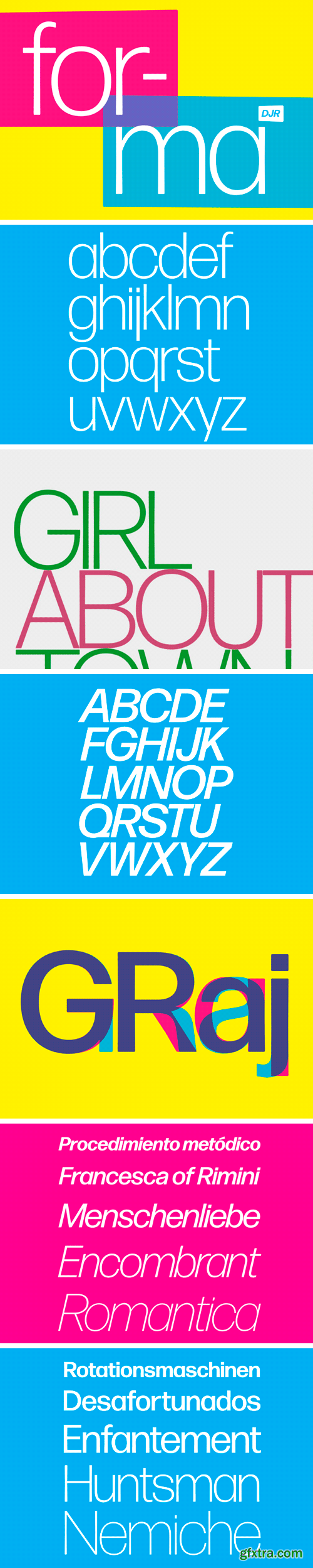 Forma Font Family