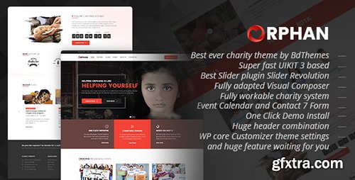 ThemeForest - Orphan v1.0 - Charity WordPress Theme - 19603549