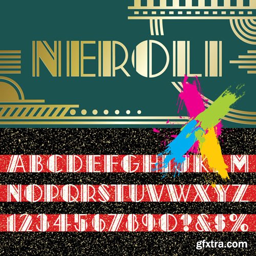 Neroli font family - $25.00