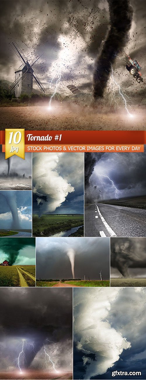 Tornado 1, 10 x UHQ JPEG