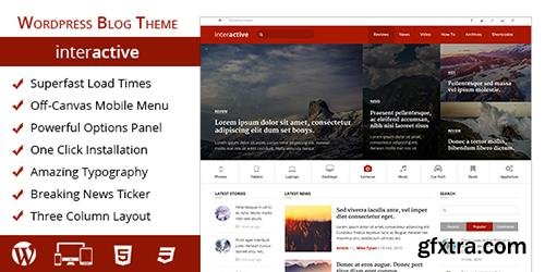MyThemeShop - Interactive v2.0.7 - Eye-Catching and Highly Professional Blog & Magazine WordPress Theme
