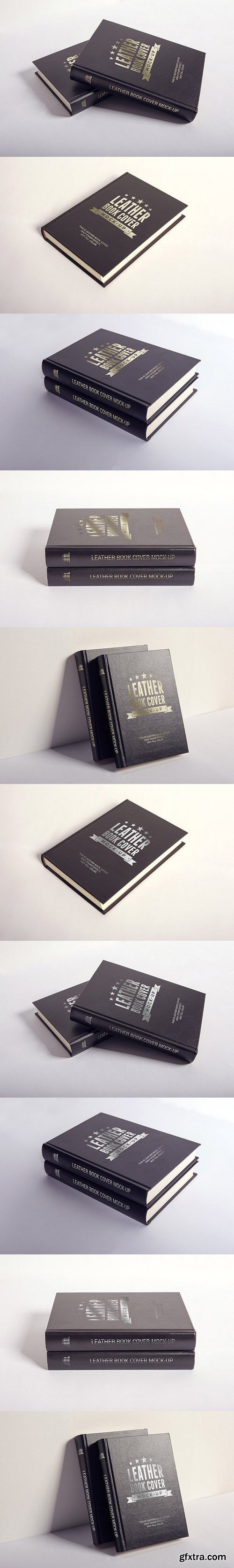 CM - LEATHER BOOK COVER MOCK-UP 1420568