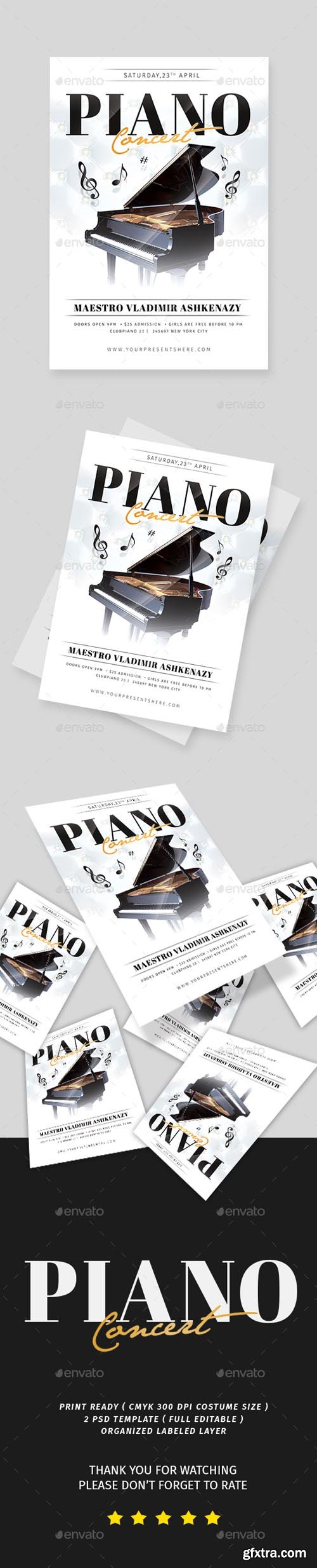 GR - Piano Concert Flyer 19685549