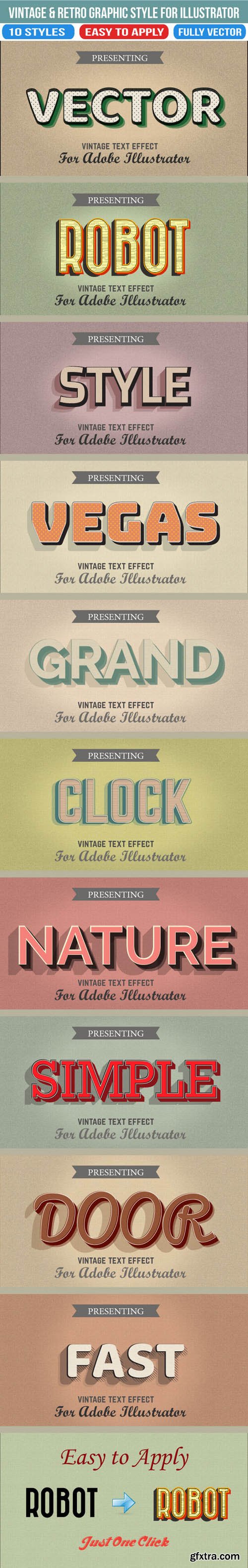 GR - Awesome Vintage Graphic Styles for Illustrator 19944202