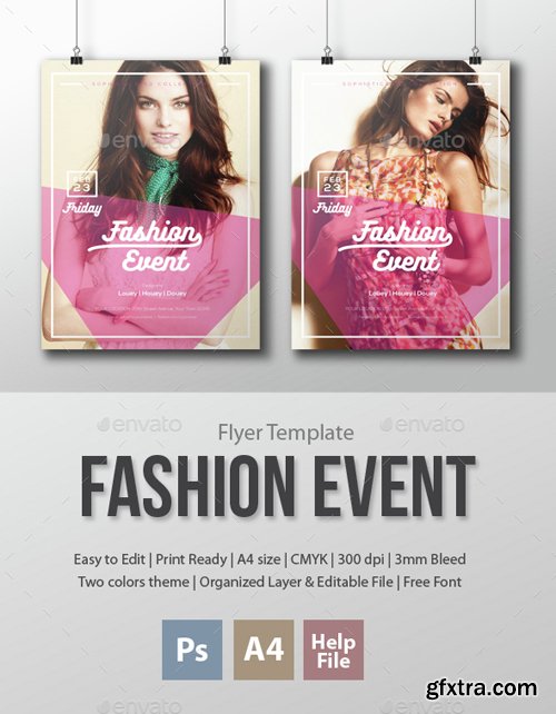 GR - Fashion Event Flyer Template 15334774